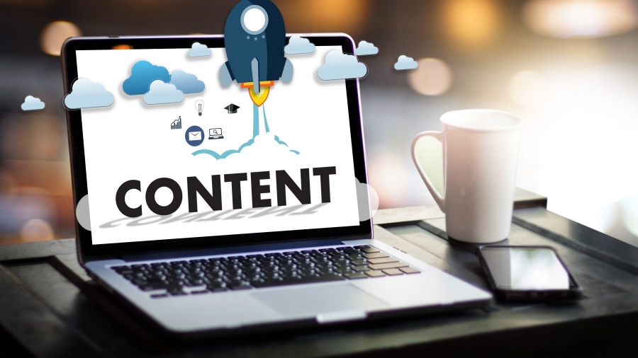 CONTENT marketing Data Blogging Media Publication Information Vision Content Concept